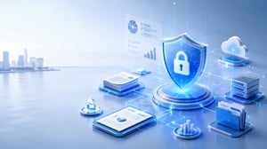 Informationssicherheit im Unternehmen mit geschützten Daten, Systemen und digitalen Prozessen